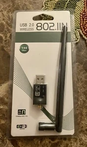 New USB 2.0 Wireless 802.11N 150Mbps Antenna - Picture 1 of 2