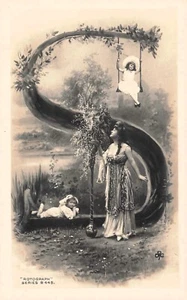 H592 ROTOGRAPH GROSSBRIEF ECHTFOTO POSTKARTE, " S " - Bild 1 von 2