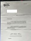 Autogramm Jose Maria Aznar-Ex-Ministerpräsident Spanien-Handsignierter Brief