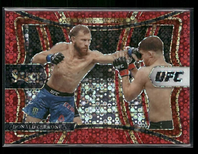 Donald Cerrone 2021 Select UFC Premier Level Red Disco Prizm 167/199 #114 - Image 1 of 2