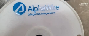 ALPHA WIRE 3053 Hook Up Wire, 20 AWG, 10/0.25 mm, New roll 1000' 305m - Picture 1 of 4