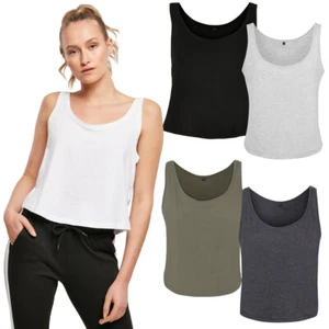 Build your Brand Ladies Oversized Tanktop Damen Sportlich bedruckbar Baumwolle - Bild 1 von 36