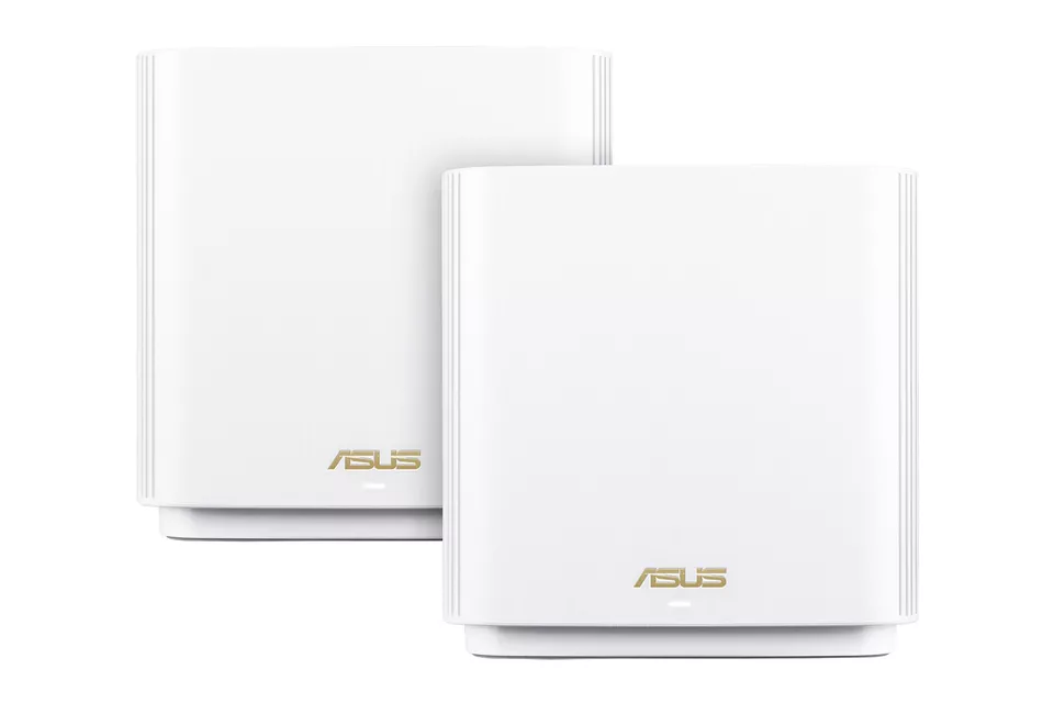 ASUS ZenWiFi XT8 Tri-Band Mesh Wi-Fi 6 System - White (Set of 2)