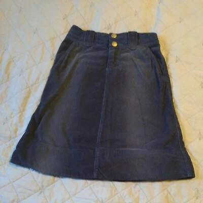 Falda Pana Mujer Marc Jacobs Azul Doble Botón Vintage Bolsillos Talla 4 Foto 1 de 4