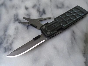 Gerber Lockdown Slim Pry Multitool Pocket Knife Scissors Cap Lifter Drivers New - Picture 1 of 13