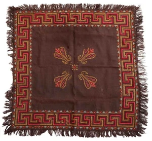 Alfombra anejo Portugués Tapestry 131cm x 134cm 1960s - 1C937 - Picture 1 of 11