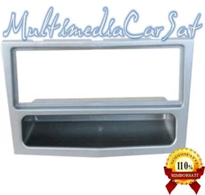 Mascherina Autoradio OPEL Corsa D 06 14 Zafira 05 11 Argento Silver 3305 - Foto 1 di 1