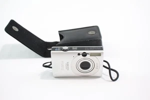 Canon IXUS 80 IS Digital Compact Camera Working w/ Canon 3x Optical IS Zoom Lens - Picture 1 of 7