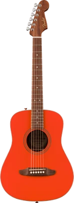 Fender California Standard Redondo Mini Fiesta Rojo con Bolsa Foto 1 de 4