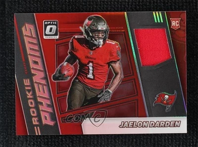 2021 Panini Donruss Optic Rookie Phenoms Horizontal Red Prizm Jaelon Darden RC - Image 1 of 2