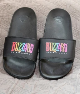 Rare WARCRAFT Blizzard Entertainment Sandals Size 9/10   FREE SHIPPING! - Picture 1 of 4
