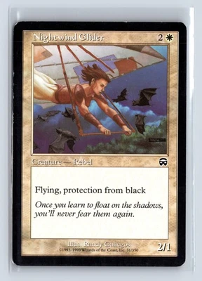 (2x) NIGHTWIND GLIDER – MTG Magic the Gathering Card – Mercadian Masques - Image 1 of 4