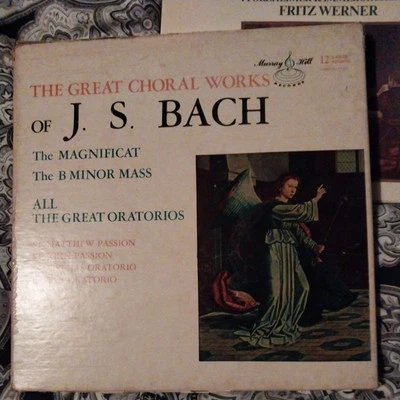 The Great Choral Works of J.S. Bach Murray Hill Records S-4362 LP Set  - Image 1 of 4