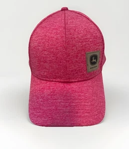 Cappello snapback John Deere rosa poliestere 🧢 con toppa berretto donna 6 pannelli 🦌 - Foto 1 di 6