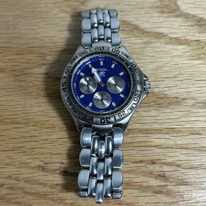 FOSSIL Vintage Men's Watch Stainless Steel Quartz BQ-8795 40mm New Battery - Picture 1 of 18