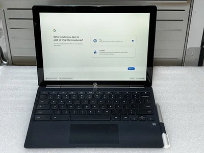 HP Chromebook X2 12" Touch 1280*1800 Intel M3 4GB 32GB m3-7y30 White  Laptop - Image 1 of 4