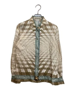 HERMES Medor Button Silk Shirt - Picture 1 of 4