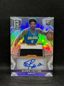 2014-15 Panini Spectra Rookie Jersey Auto Elfrid Payton #108 Patch RPA Magic - Foto 1 di 2
