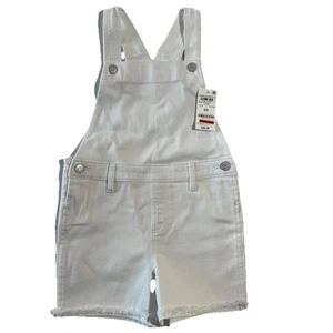 Epic Threads Girls 6X Shorts Overalls White Cloud Shortall msrp $48 - Picture 1 of 3