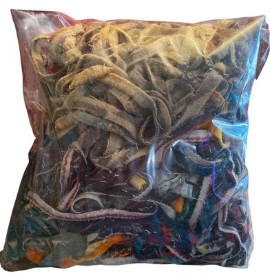 Pendleton Woolen Mills Wooly Worms Selvage 13 oz Bag Mixed Patterns Colors - Image 1 of 4