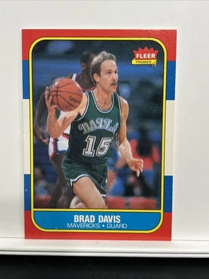 Fleer Brad Davis #22 1986-87 Foto 1 de 4