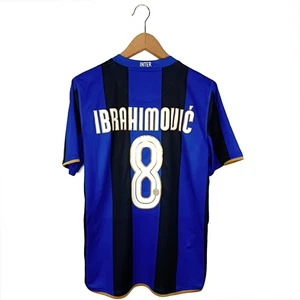 INTER MAGLIA NIKE IBRAHIMOVIC HOME JERSEY TRIKOT MAILLOT SHIRT 2008-2009 - Picture 1 of 13