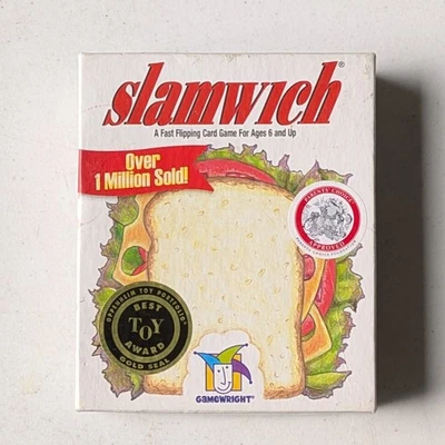 2003 Gamewright SLAMWICH A Fast Flipping Card Game for Ages 6 and Up COMPLETE - Image 1 of 3