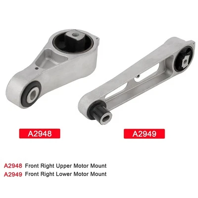 Engine Motor Mount Set For Chrysler PT Cruiser Dodge Neon 2.0L/2.4L 2000-2010 - Image 1 of 4