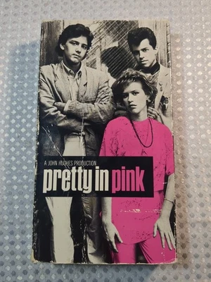 Pretty In Pink, 1986 (VHS, 1991) Molly Ringwald, Harry Dean Stanton, Jon Cryer - Image 1 of 4
