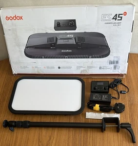 Godox ES45 E-Sports LED Light Kit 2800K-6500K Mounting Rod & Remote - Picture 1 of 11
