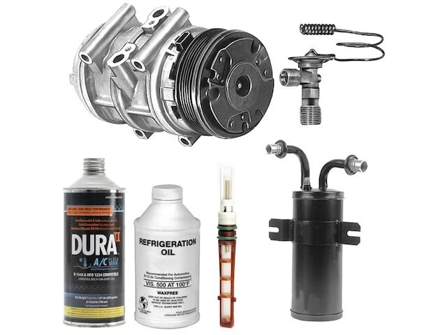 Front and Rear A/C Compressor Kit For 1988-1991 Ford E250 Econoline 1989 PH379GM - Image 1 of 1