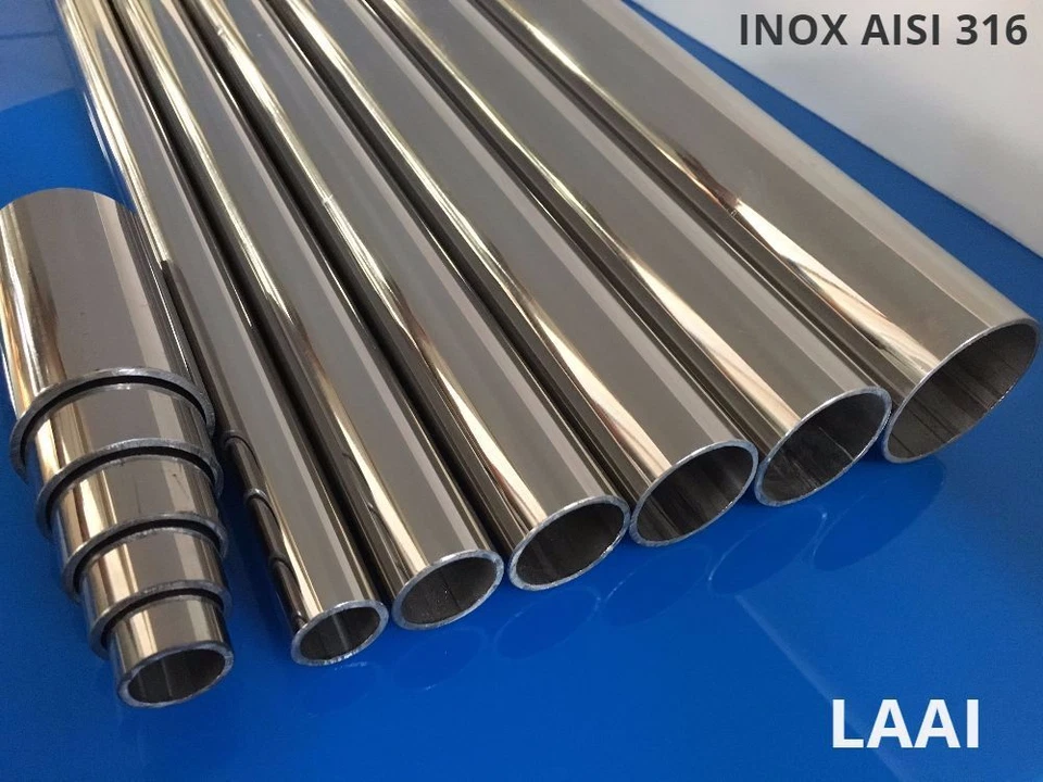 TUBO TONDO in acciaio inox AISI 316 lucido da 20x1,5  - Immagine 1 di 1