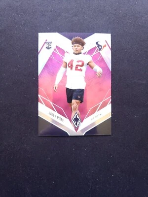 2022 Panini Phoenix Pink #193 Jalen Pitre /199 - Image 1 of 4