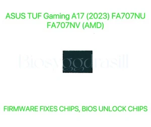 ASUS TUF Gaming A17 (2023) FA707NU, FA707NV, ADMIN NO PASSWORD BIOS CHIP (AMD) - Afbeelding 1 van 1