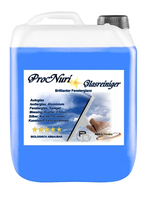 10 L Glasreiniger Konzentrat Profi Lotuseffekt Fensterreiniger Spiegel Reiniger - Bild 1 von 2