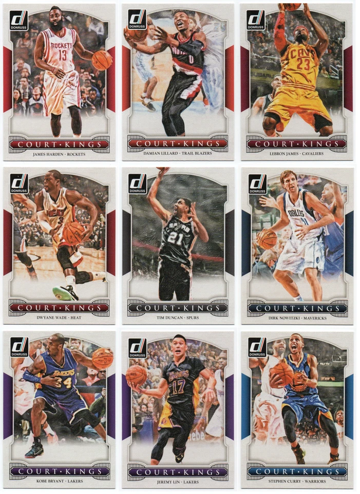 2014-15 Donruss Court Kings Almost Complete Set Break - Pick Any (QTY Avail) - Image 1 of 1