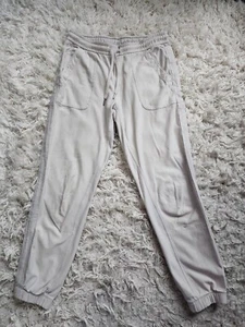 Athleta Farallon Jogginghose sportliche Jogginghose creme beige Größe 4 Damen - Bild 1 von 6