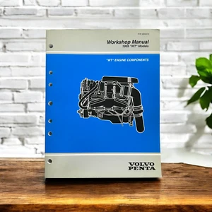 MANUAL TALLER VOLVO PENTA 1999 COMPONENTES MOTOR "WT" P/N 3850076 - Imagen 1 de 1