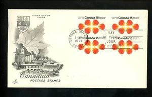 Postal History Canada FDC #541 Radio International Media 1971 Artcraft - Picture 1 of 2