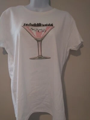 CAMISETA FEMININA SEX AND THE CITY TAMANHO 3X GRANDE NOVA  - Imagem 1 de 4