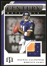 2020 National Treasures Century Materials Prime #24 Daunte Culpepper Jersey /49