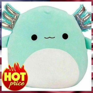 New Squishmallow 8" Plush Axolotl Teal Green Anastasia Doll Toy Gift Kids New🔥