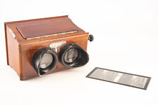Planox Heidoplast Rolleidoscop Stereoscope C.1929 45x107mm Stereo Viewer V14