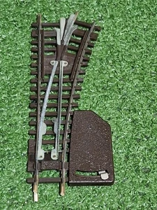 Hornby Dublo OO Gauge 2-Rail RIGHT Fork Points Track Piece Layout Made In Englan - Picture 1 of 6