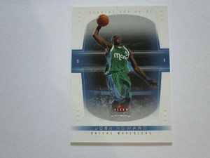 2004-05 Fleer Genuine Reflections Josh Howard Card #4 Serial #4/100