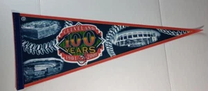 Cleveland Indians 100 years 1901 to 2001 Pennant, THE HOLY GRAIL....RARE! - Picture 1 of 1