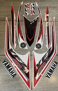 Yamaha YFZ450R 2009 Red Full Graphics Decals - Picture 1 of 11