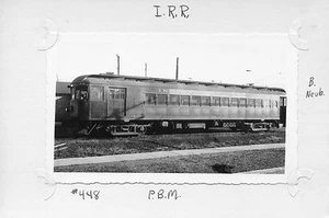 Y297 RP 30er Jahre Indiana Railroad Personen Gepäckwagen #448 - Bild 1 von 1