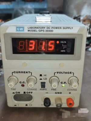 GW Instek GPS-3030D GPS3030D Laboratory DC Power Supply# - Image 1 of 4