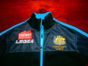 Chaqueta de pista Dodgeball 2018 Copa del Mundo Nueva York Dodge Ball edición del jugador PE - Imagen 1 de 4
